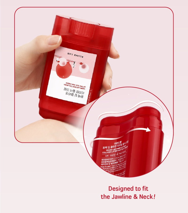 ROUND LAB Camellia Deep Collagen Lifting Gua Sha Cream 60ml