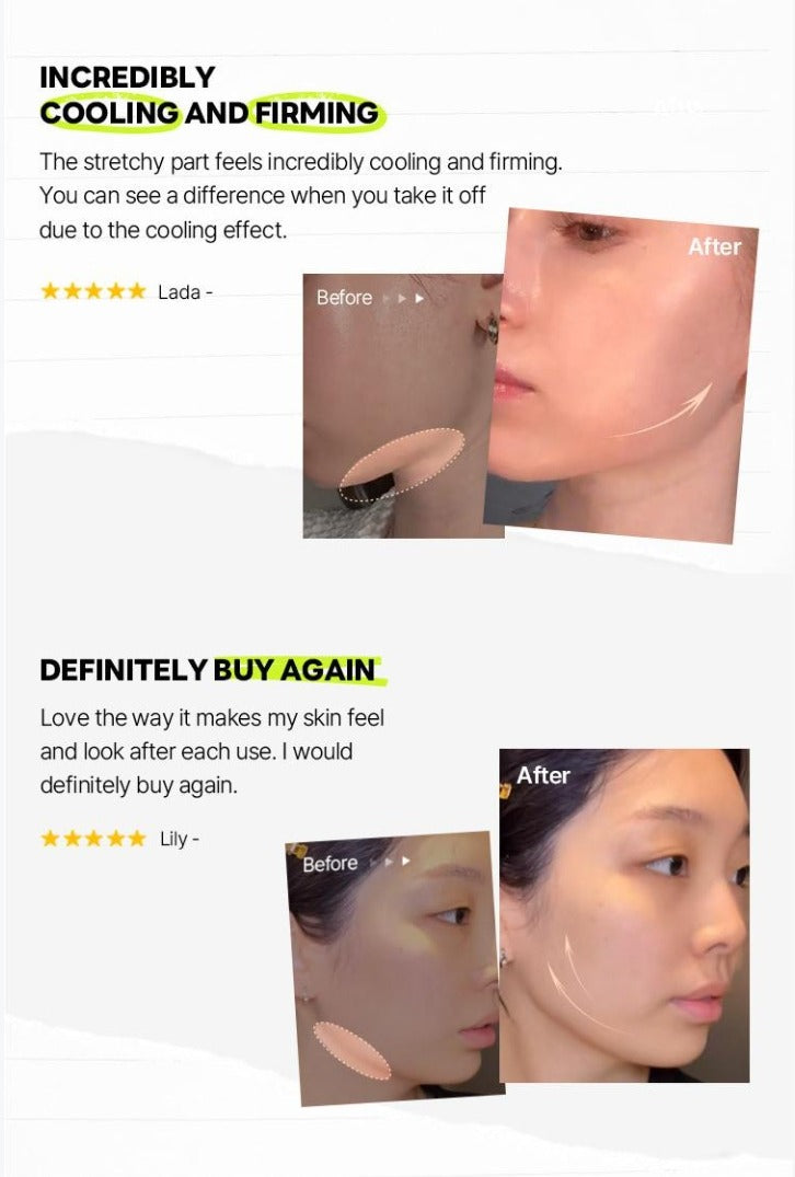 ROUND LAB Camellia Deep Collagen V Lifting Gel Mask (4 sheets)