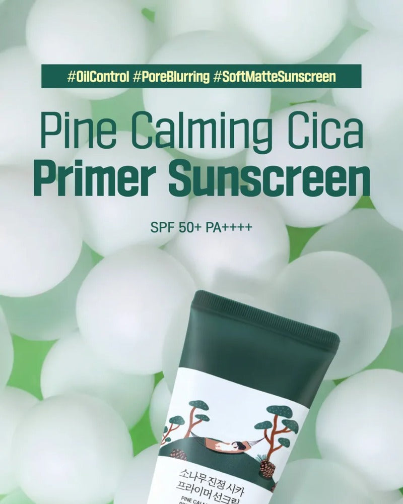 ROUND LAB Pine Calming Cica Primer Sunscreen SPF 50+ PA++++ 50ml