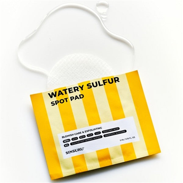 SINSURU Watery Sulfur Spot Pad 5ml x 8