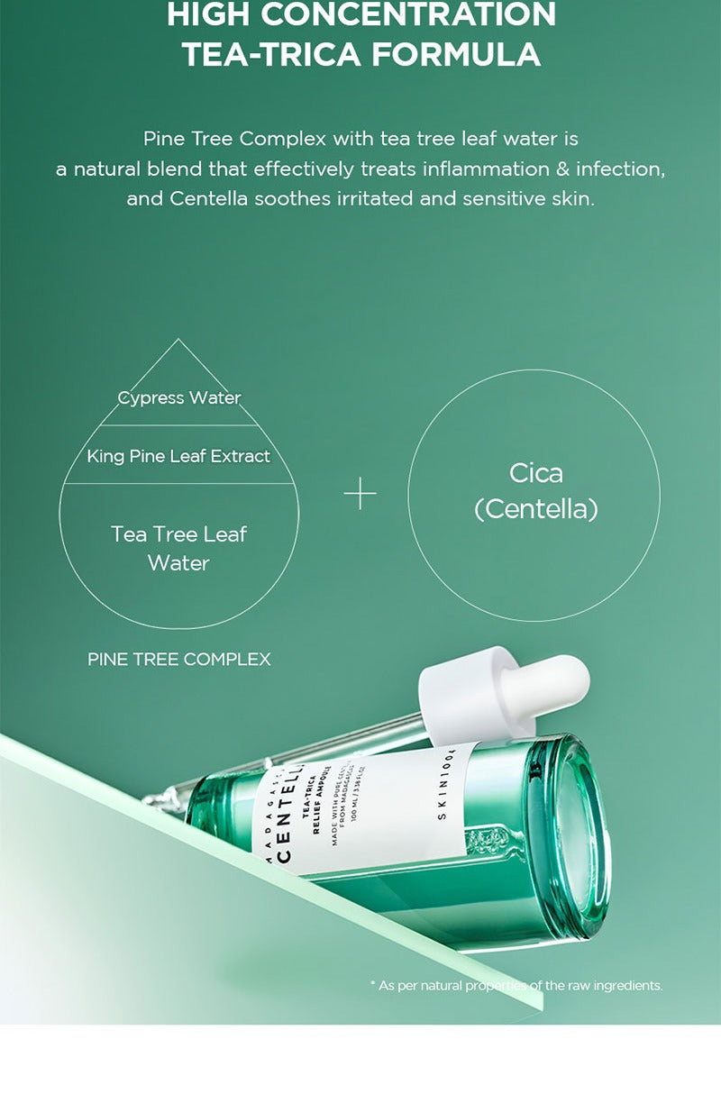 SKIN1004 Madagascar Centella Tea-Trica Relief Ampoule 30ml