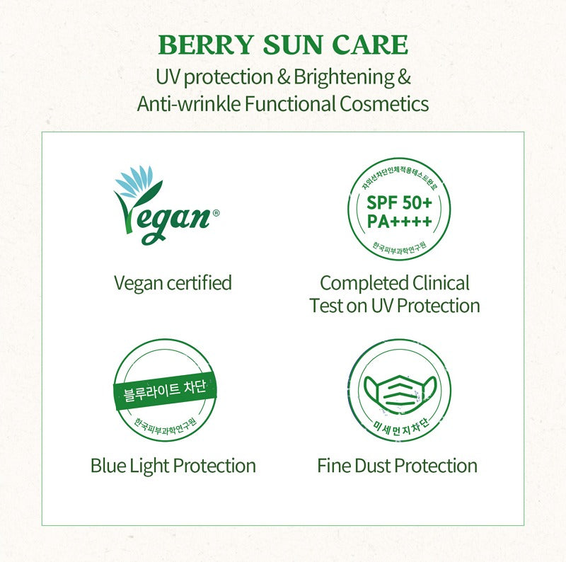 SKINFOOD Berry Soothing Sun Cream SPF50+ PA++++ 50ml