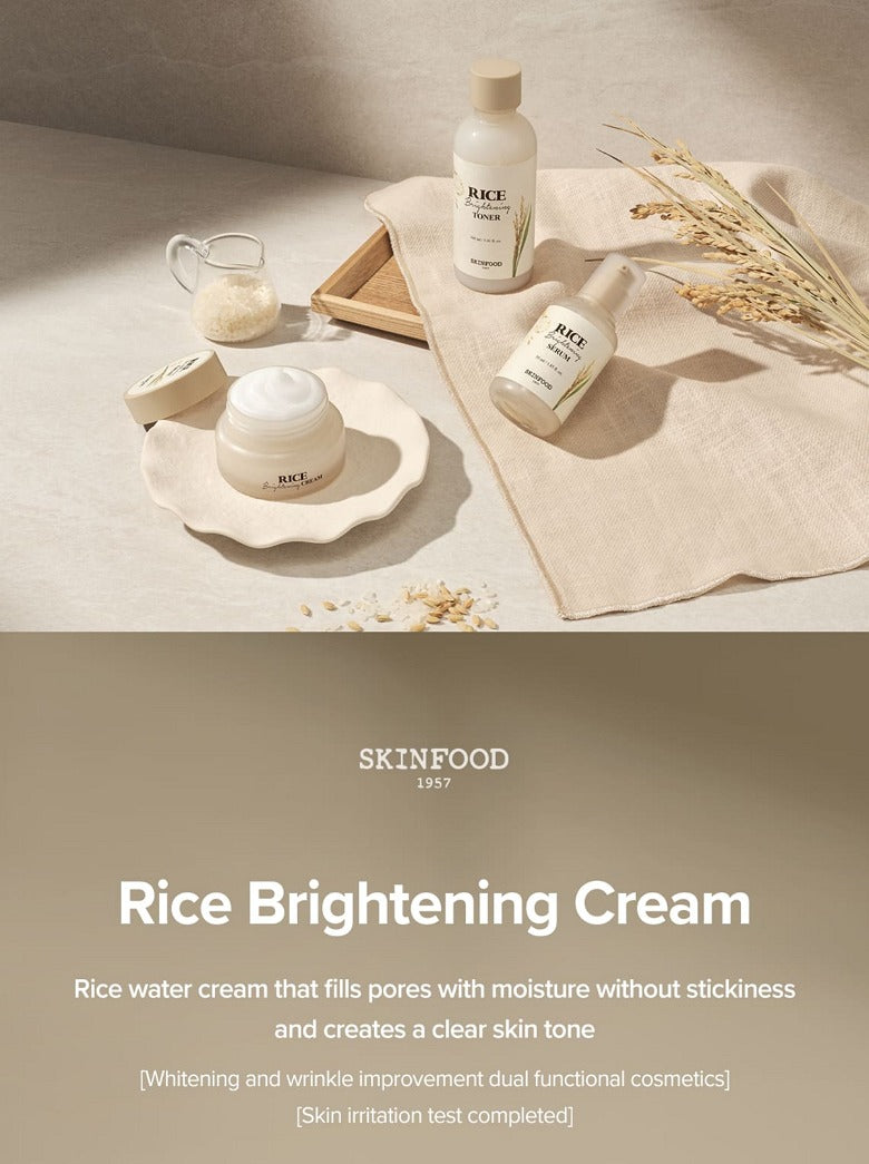 Skinfood Rice Brightening Cream 60ml