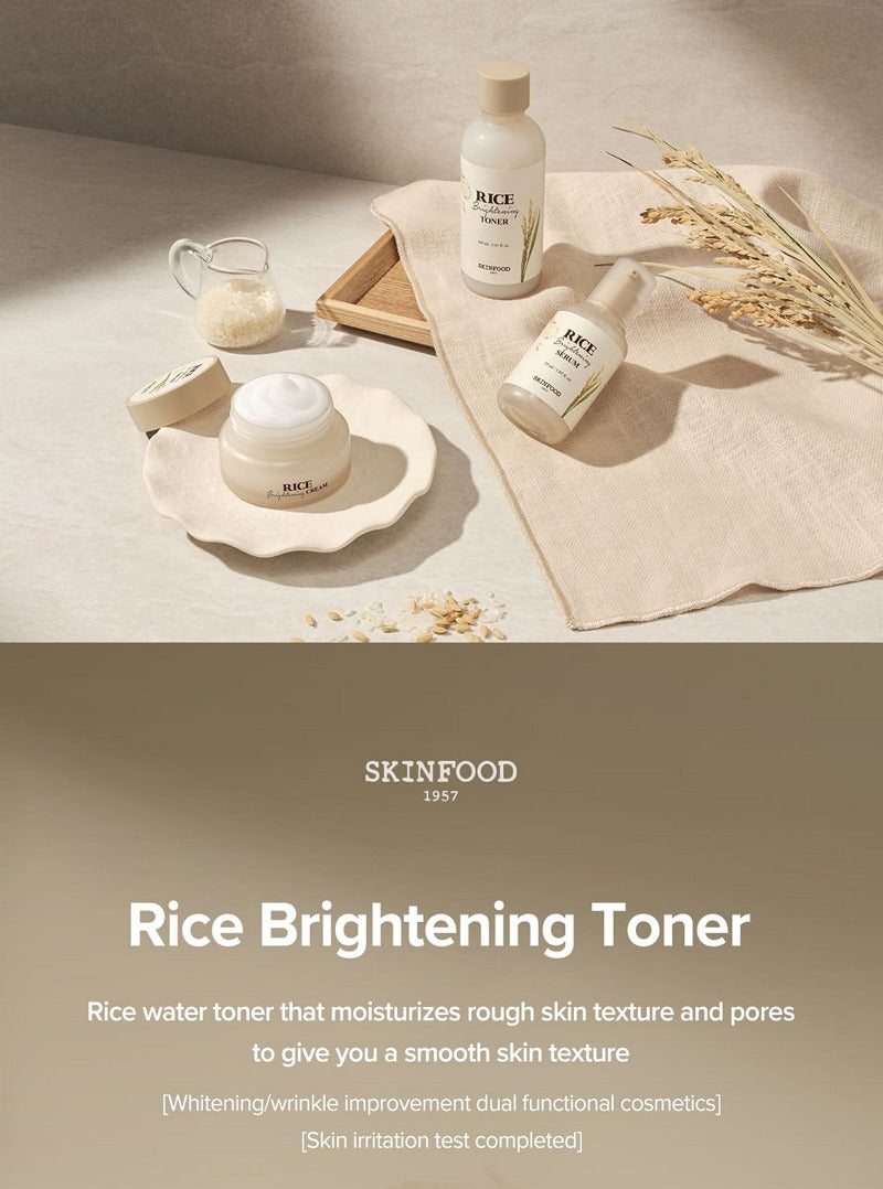 Skinfood Rice Brightening Toner 160ml
