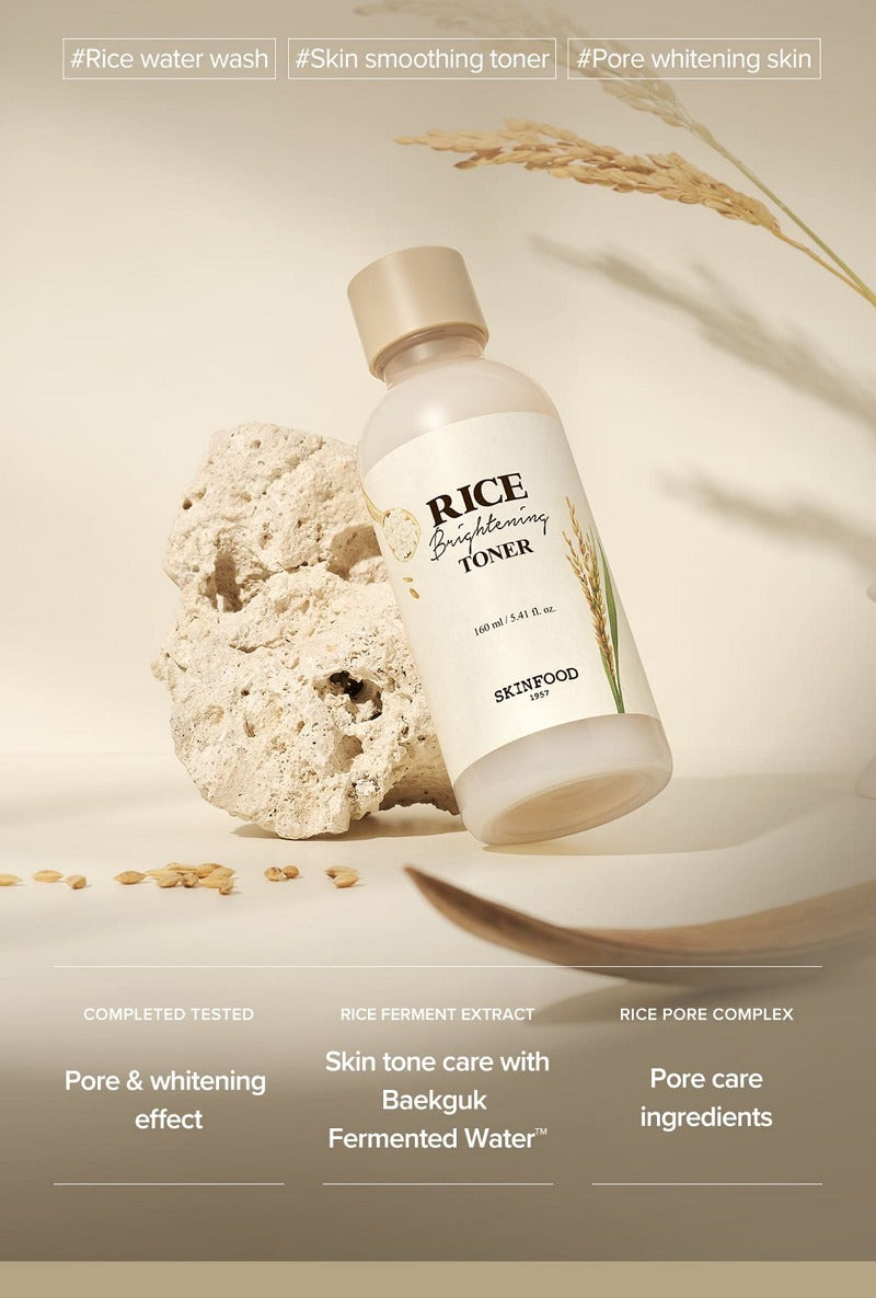Skinfood Rice Brightening Toner 160ml