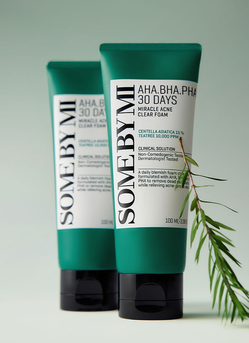 SOME BY MI AHA BHA PHA 30 Days Miracle Acne Clear Foam 100ml