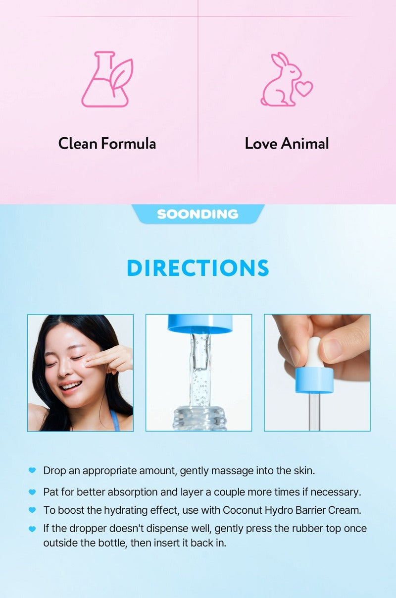 Soonding Coconut Water Glow Calming Serum 30ml