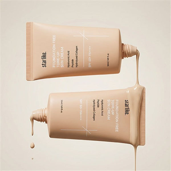 STARLIKE Foundation-Free Tone Up Sun Cream 50ml