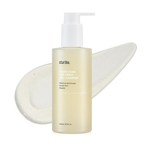 STARLIKE White Pore LHA Fresh Gel Cleanser 200ml