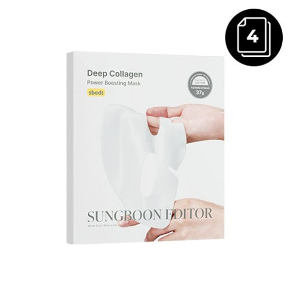 Sungboon Editor Deep Collagen Power Boosting Mask (Renewal) 37g x 4