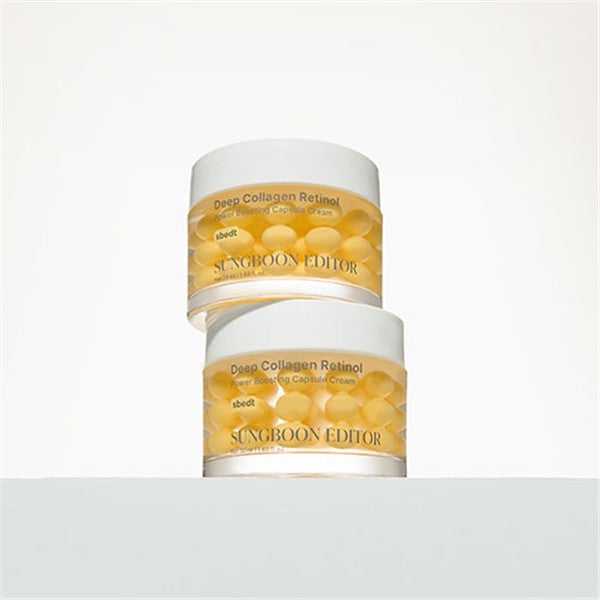 Sungboon Editor Deep Collagen Retinol Power Boosting Capsule Cream 50ml