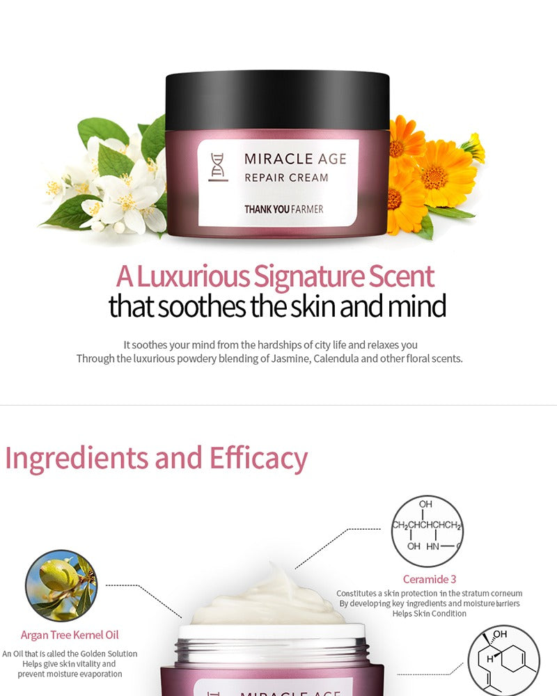 THANK YOU FARMER Miracle Age Repair Cream 50ml