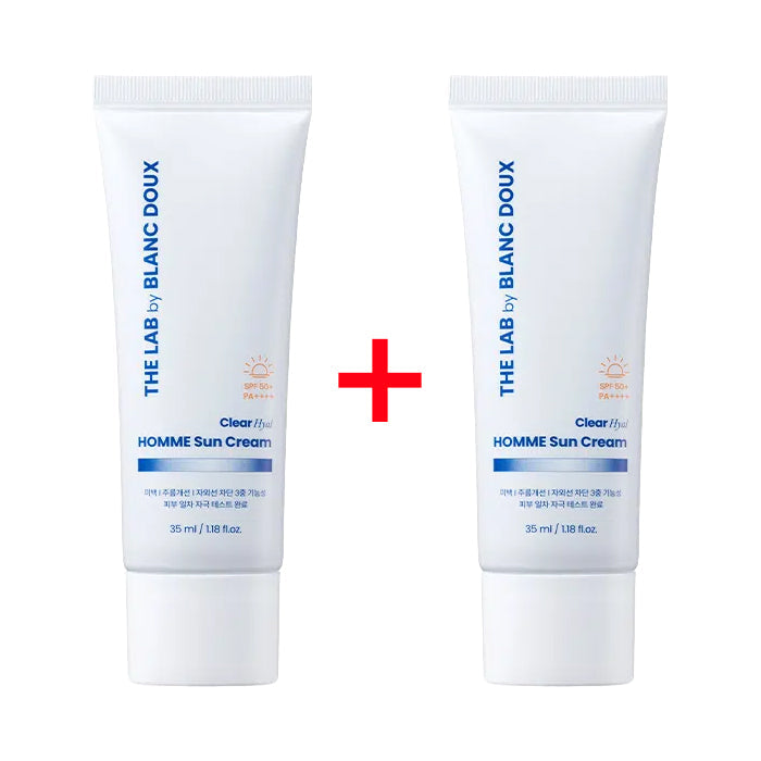 THE LAB by BLANC DOUX Clear Hyal Homme Sun Cream 35ml x 2ea (SPF50+ PA++++)