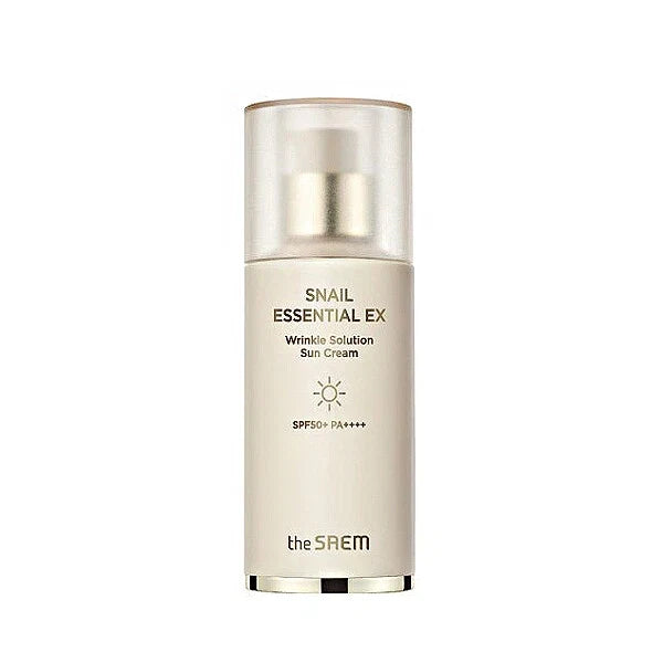 THE SAEM Snail Essential EX Wrinkle Solution Sun Cream SPF50+ PA++++ 40ml