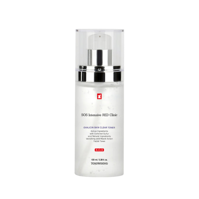 TOSOWOONG SOS Intensive RED Clinic Ovalicin Skin Clear Toner 100ml
