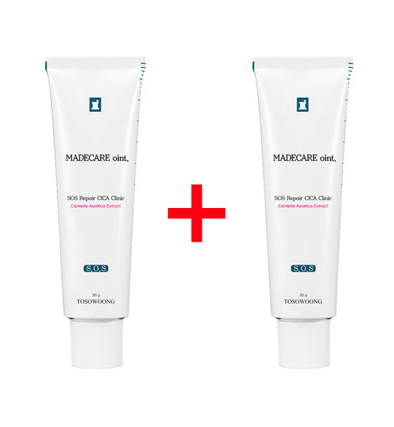 TOSOWOONG SOS Repair Cica Clinic Cream 50g x 2ea