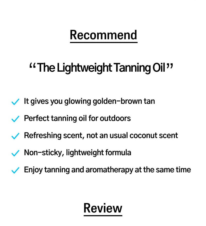 Te' PARANG 10 Aroma Tanning Oil Reef Safe SPF10 200ml