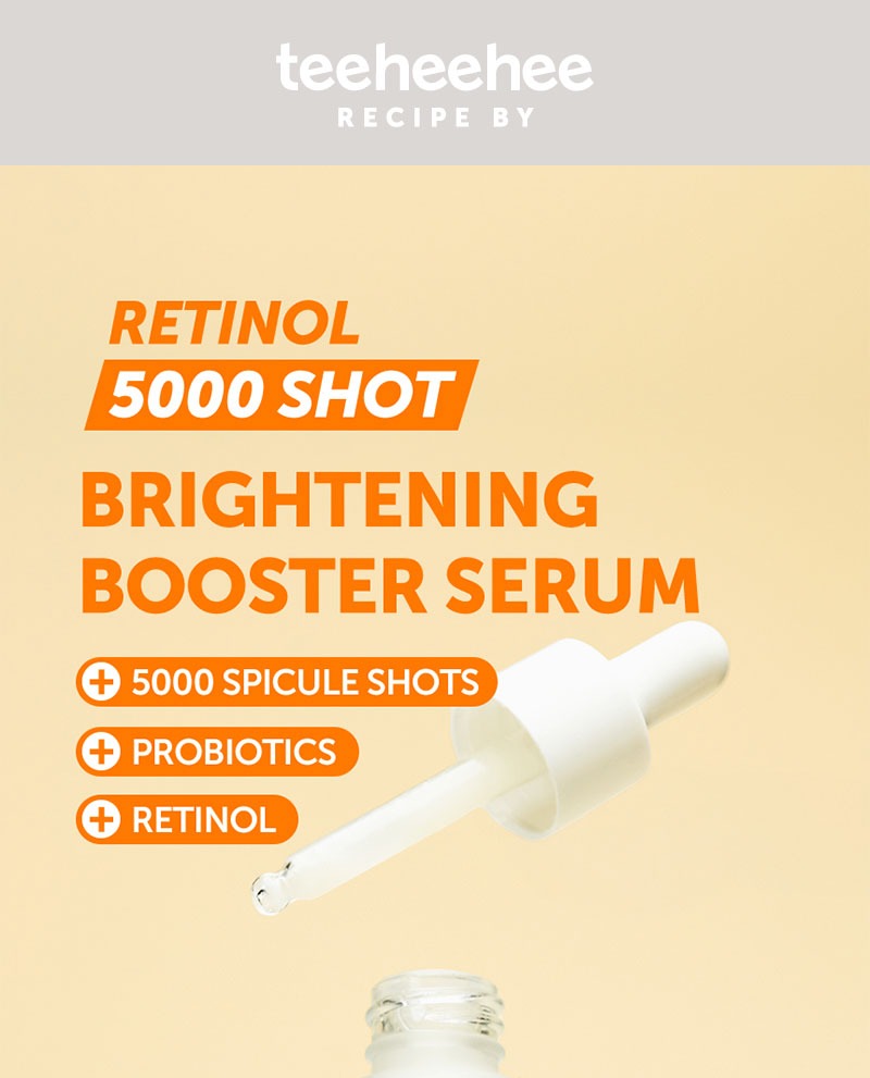 Teeheehee Retinol 5000 Shot Brightening Booster Serum 30ml