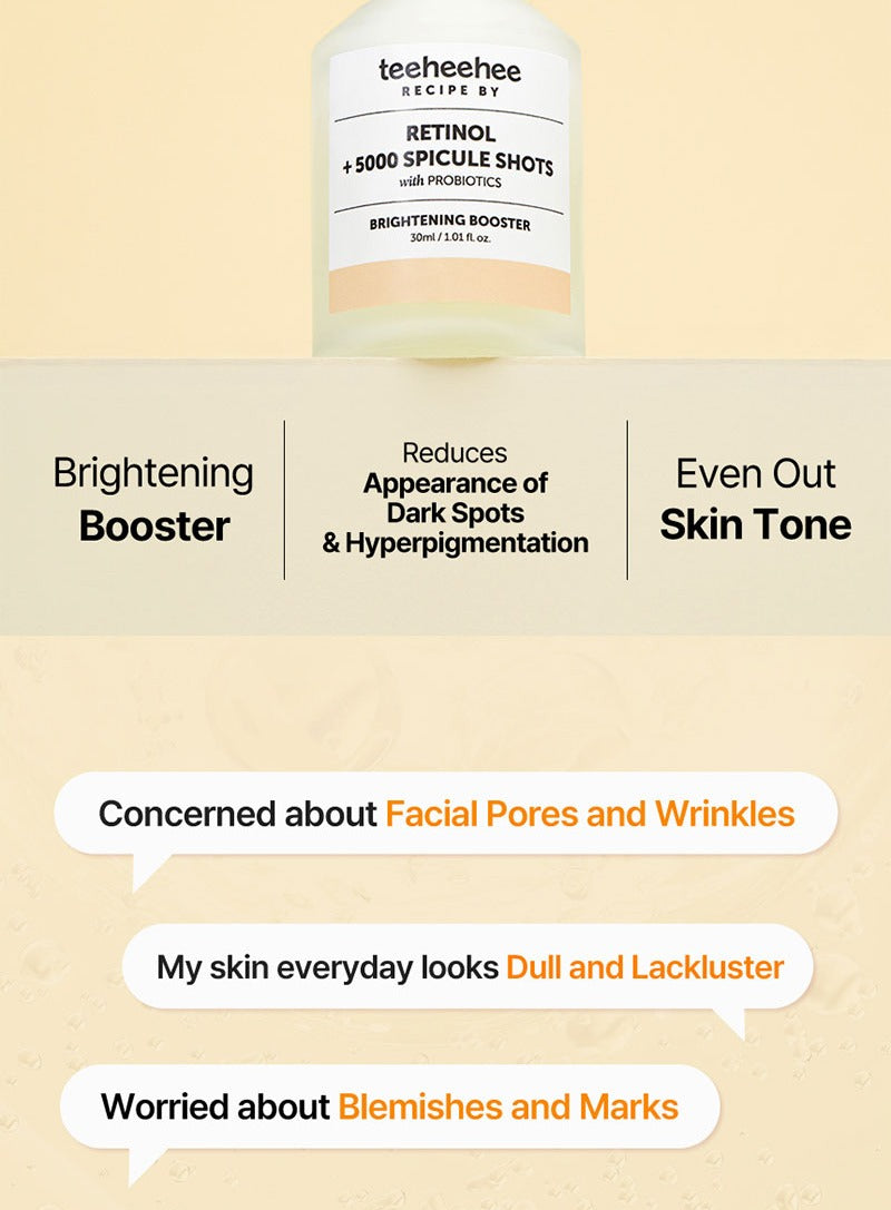 Teeheehee Retinol 5000 Shot Brightening Booster Serum 30ml