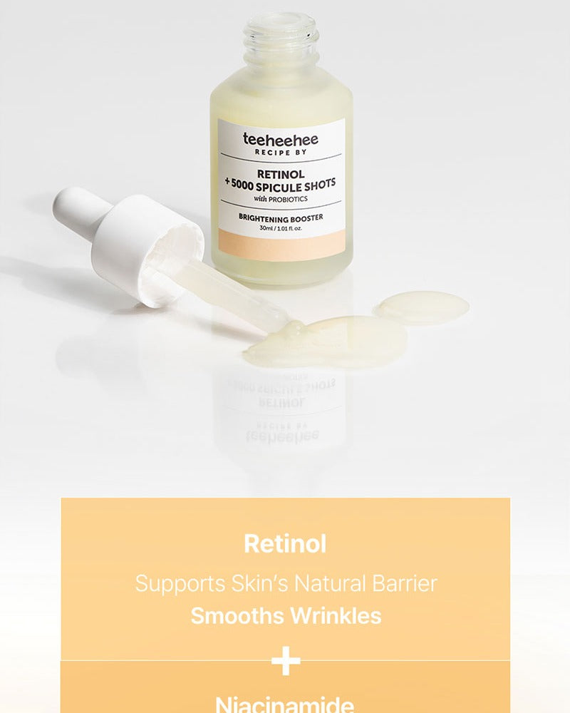 Teeheehee Retinol 5000 Shot Brightening Booster Serum 30ml