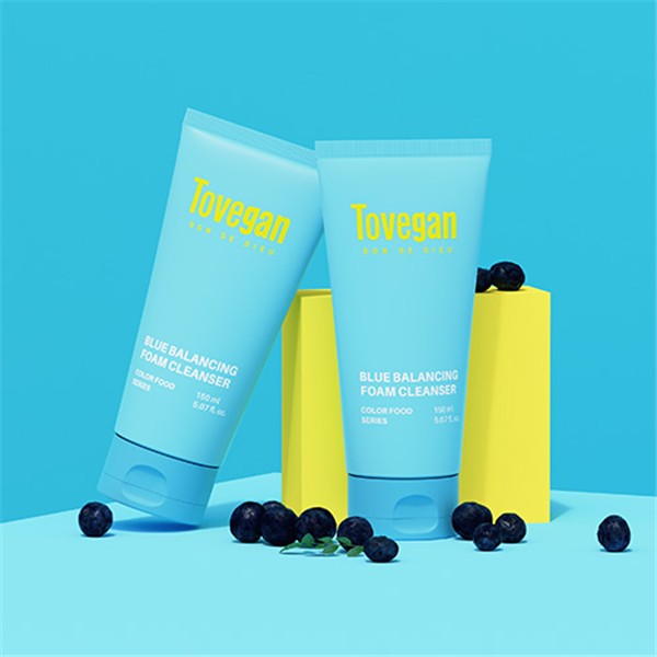 Tovegan Colorfood Series Blue Balancing Foam Cleanser 150ml
