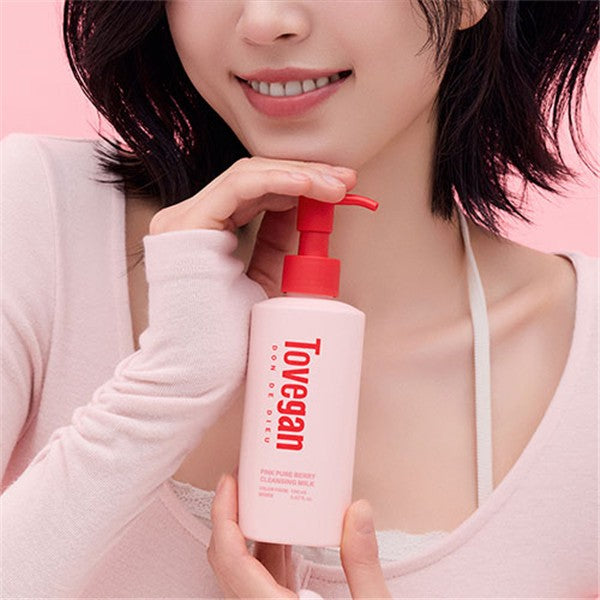 Tovegan Colorfood Series Pink Pure Berry Cleansing Milk 150ml