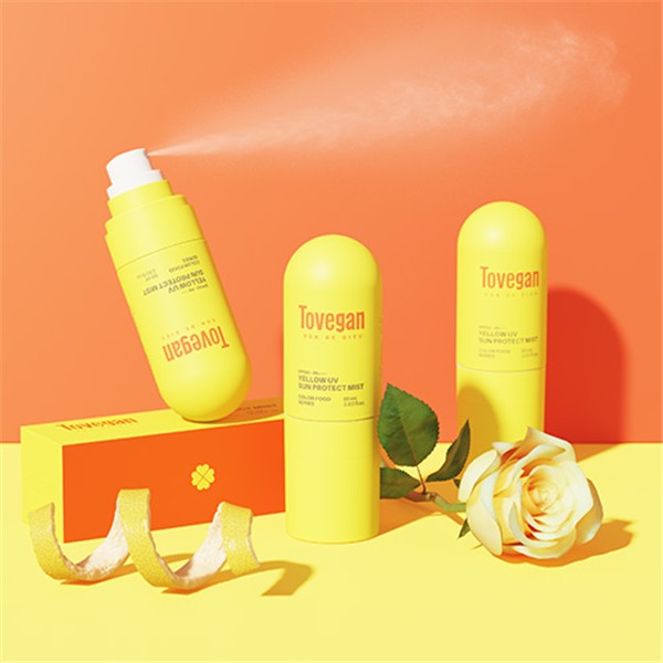 Tovegan Colorfood Series Yellow UV Sun Protect Mist SPF50+ PA+++ 60ml