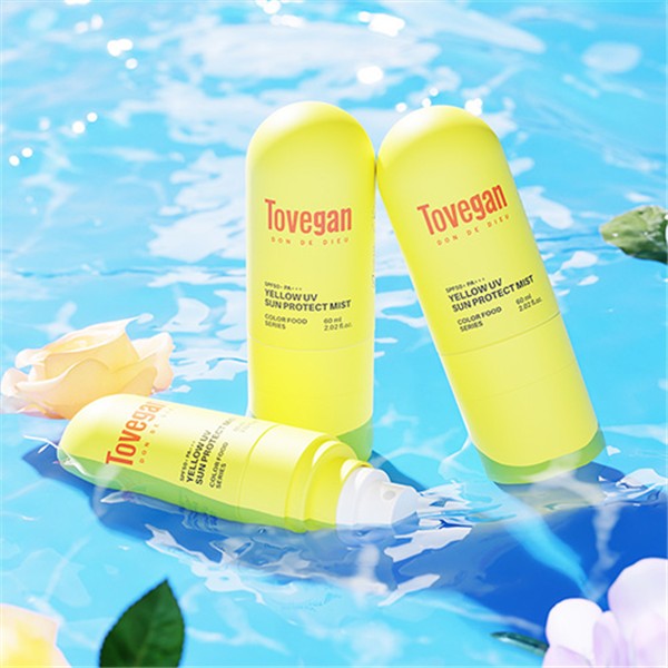 Tovegan Colorfood Series Yellow UV Sun Protect Mist SPF50+ PA+++ 60ml