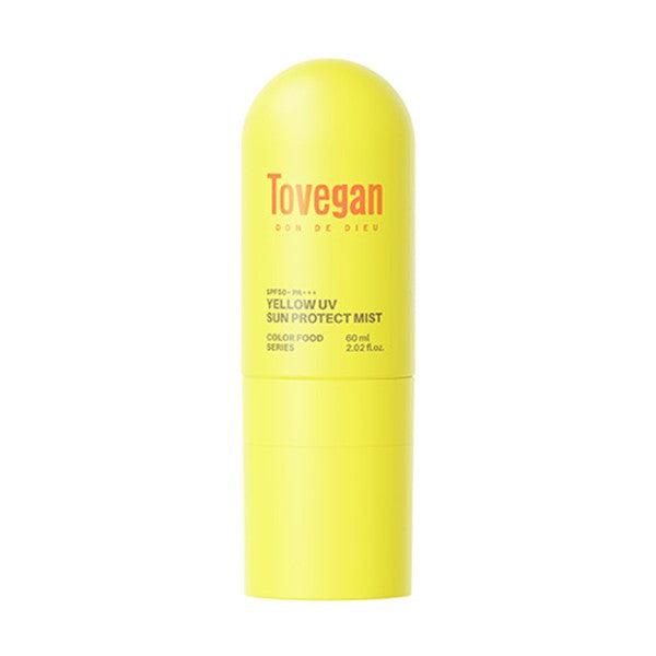 Tovegan Colorfood Series Yellow UV Sun Protect Mist SPF50+ PA+++ 60ml