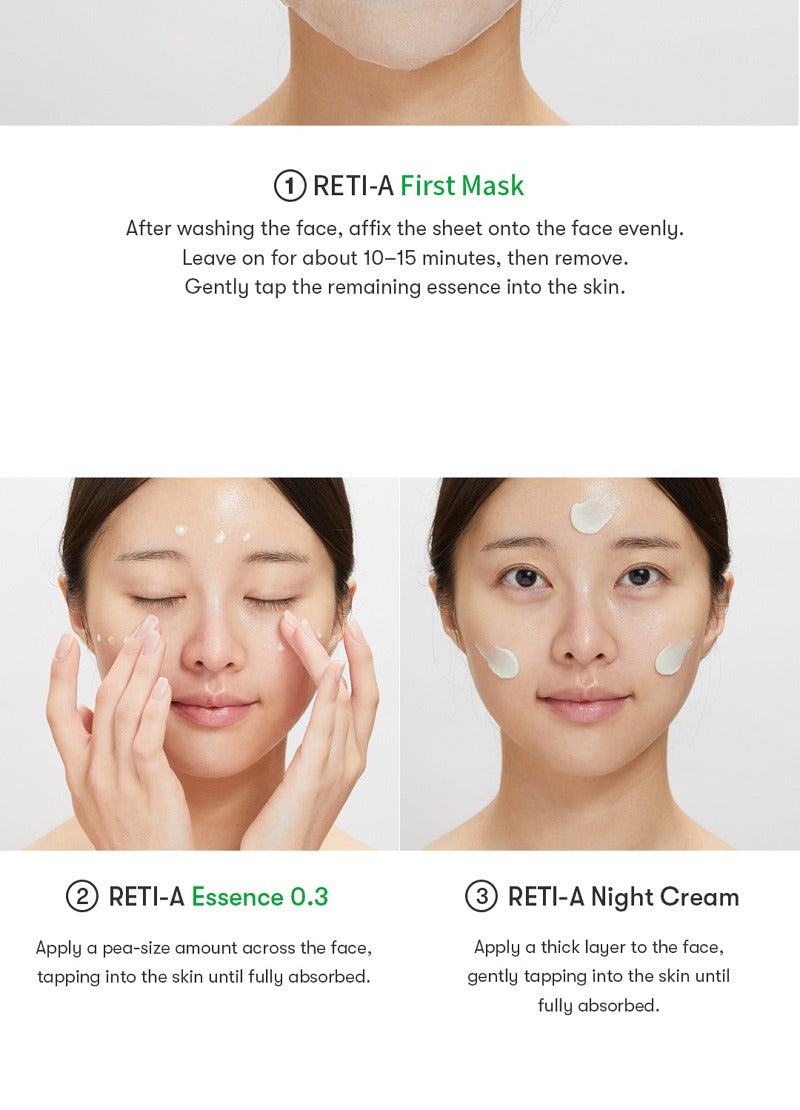 VT CICA Reti-A All-in-One 3-Step Mask (5 Pack)