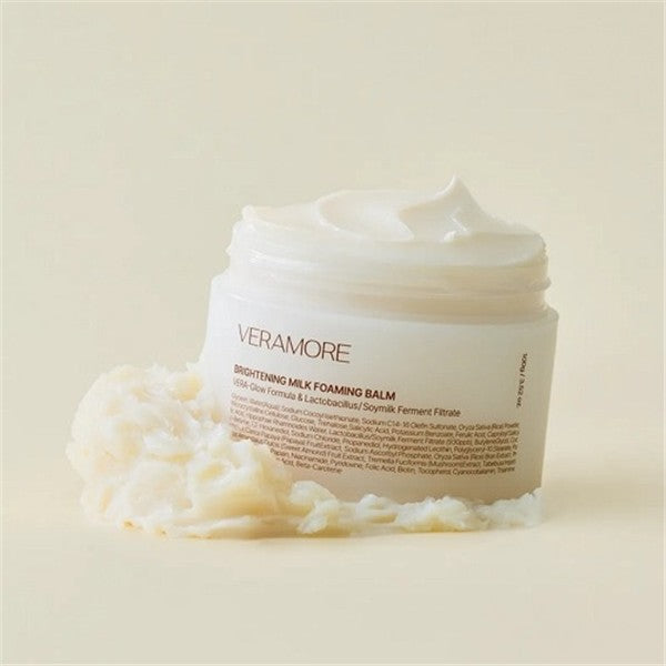 Veramore Brightening Milk Foaming Balm 100g