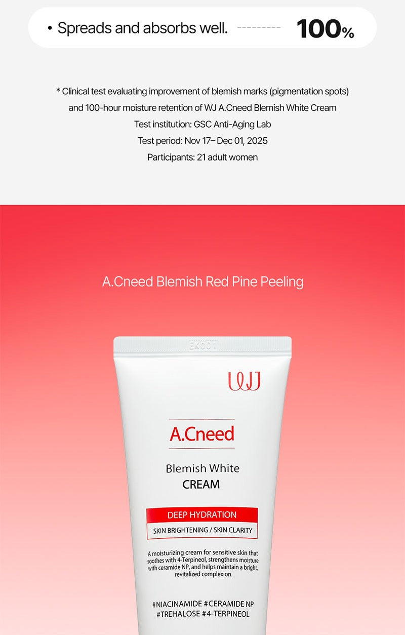 WJ A.Cneed Blemish White Cream 100ml
