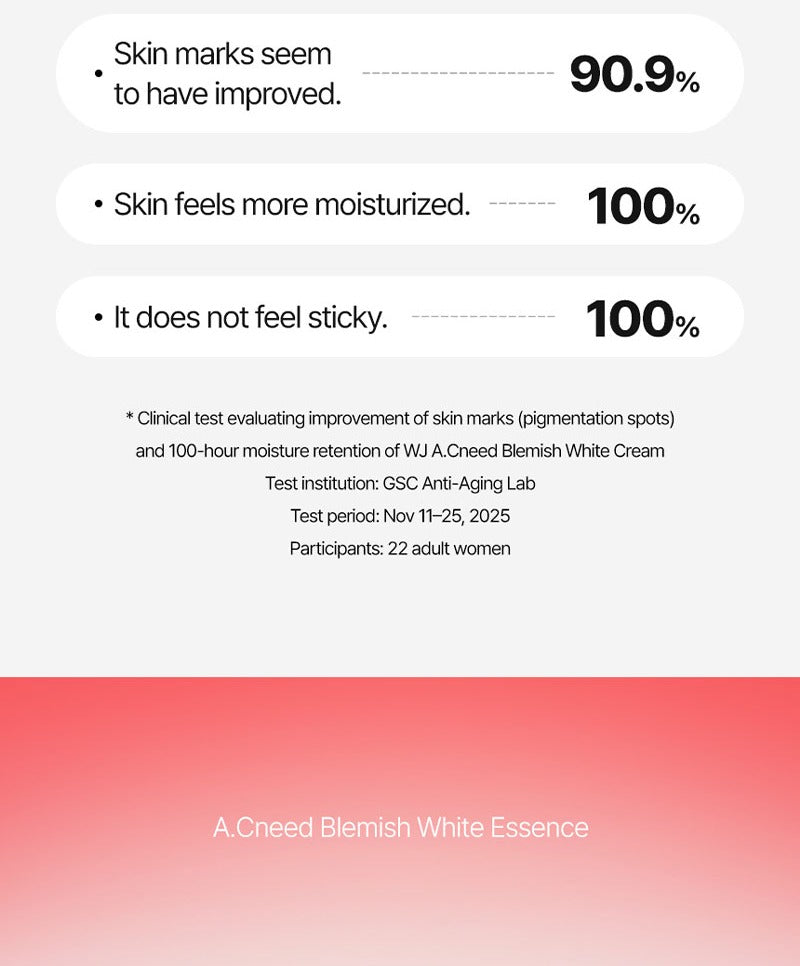 WJ A.Cneed Blemish White Essence 50ml