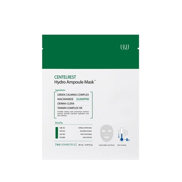 WJ Centelrest Hydro Ampoule Mask 28ml × 5 28ml x 5