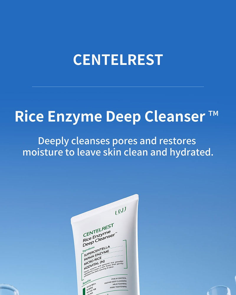 WJ Centelrest Rice Enzyme Deep Cleanser 120ml