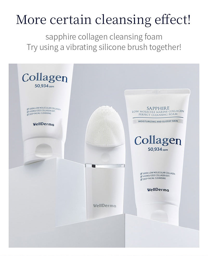 WellDerma Electric Silicone Cleansing Brush 1 piece
