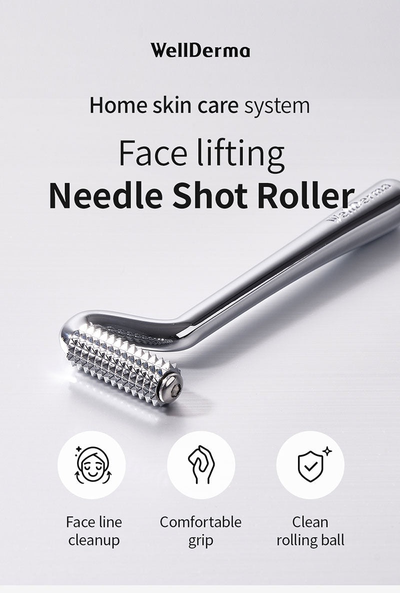 WellDerma Face Lifting Needle Shot Roller 1 pc