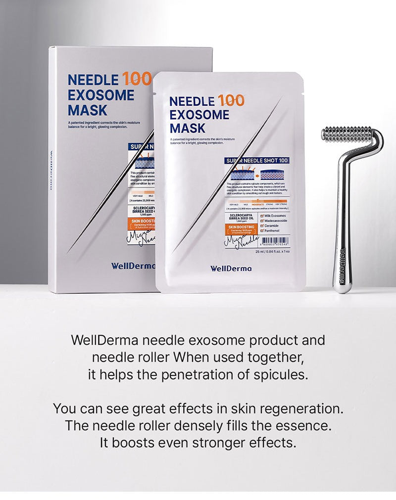 WellDerma Face Lifting Needle Shot Roller 1 pc