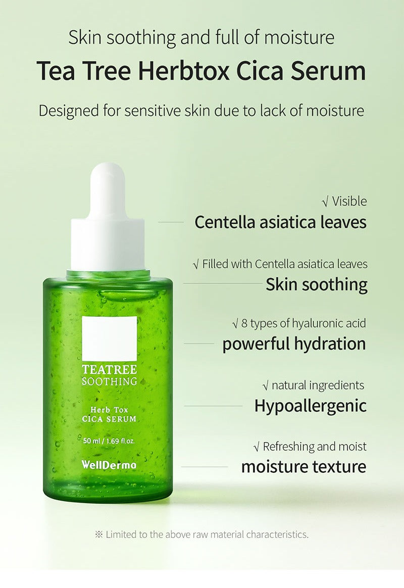 WellDerma Herb Tox Cica Serum 50ml