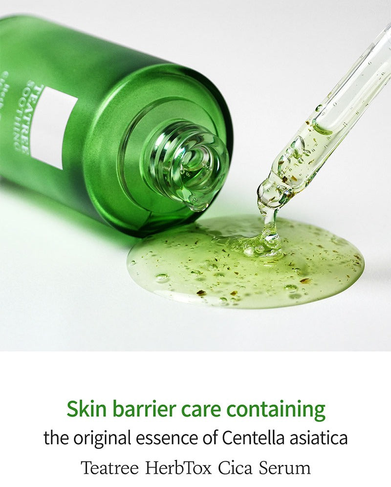 WellDerma Herb Tox Cica Serum 50ml & Mini Roller 1ea