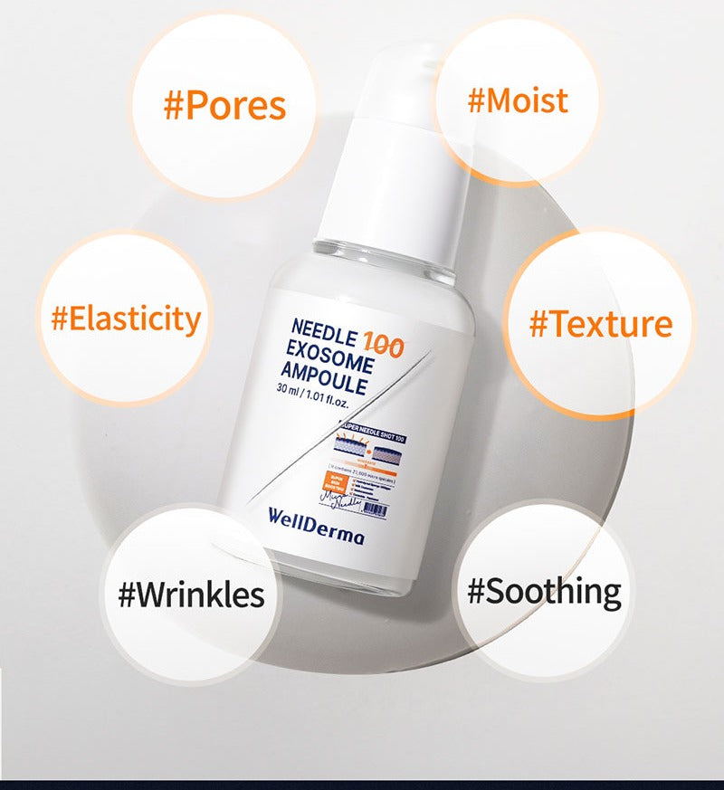 WellDerma Needle 100 Exosome Ampoule 30ml