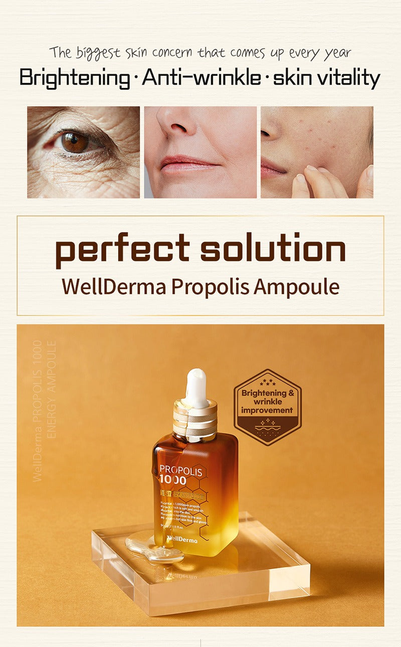 WellDerma Propolis 1000 Energy Ampoule 50ml