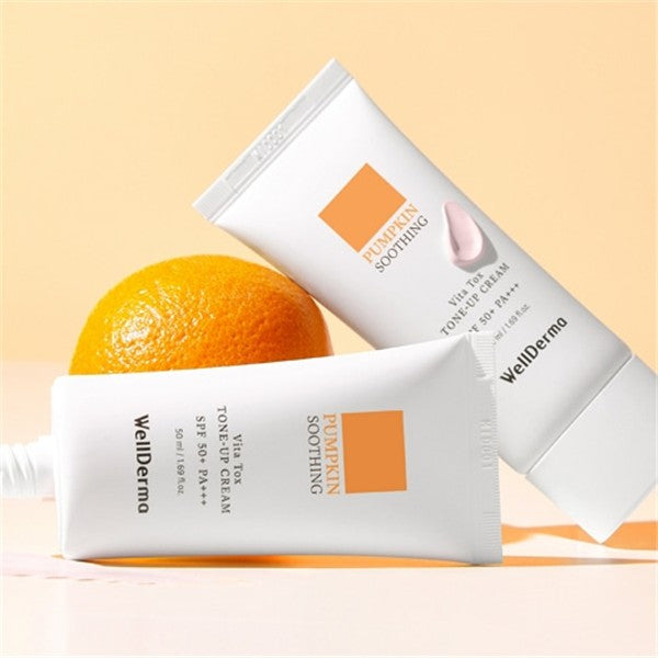 WellDerma Pumpkin Vita Tox Tone-up Cream 50ml
