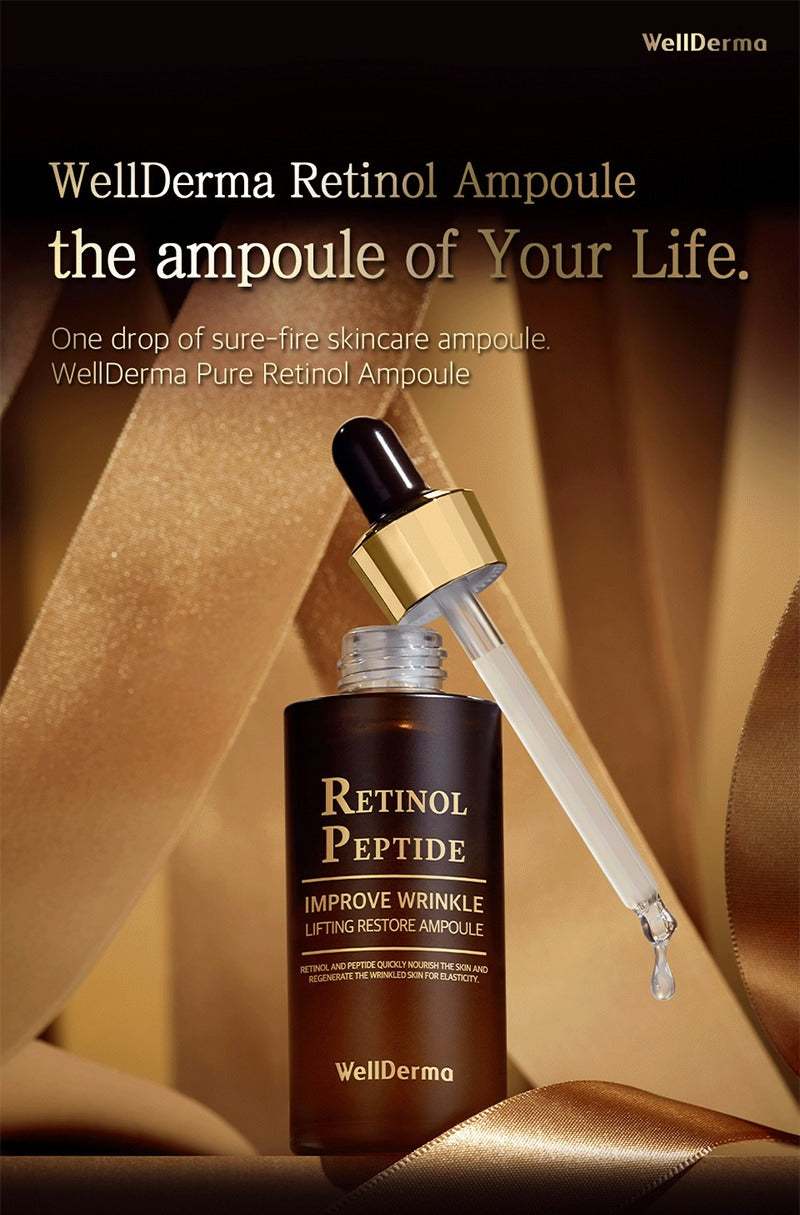 WellDerma Retinol Peptide Lifting Restore Ampoule 30ml