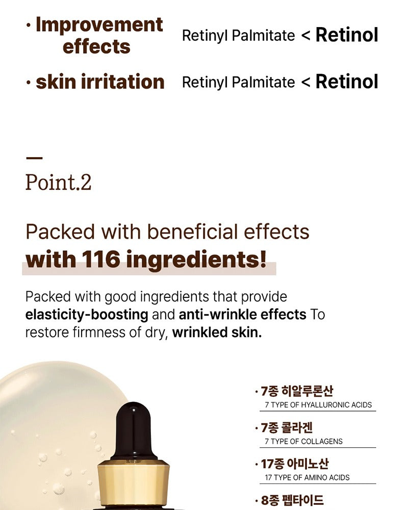 WellDerma Retinol Peptide Lifting Restore Ampoule 30ml
