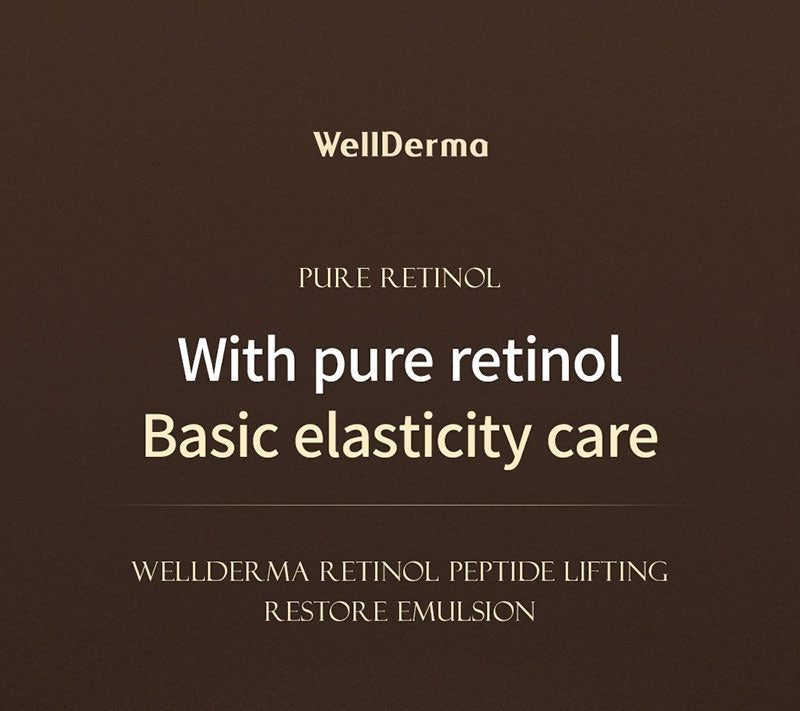 WellDerma Retinol Peptide Lifting Restore Emulsion 120ml