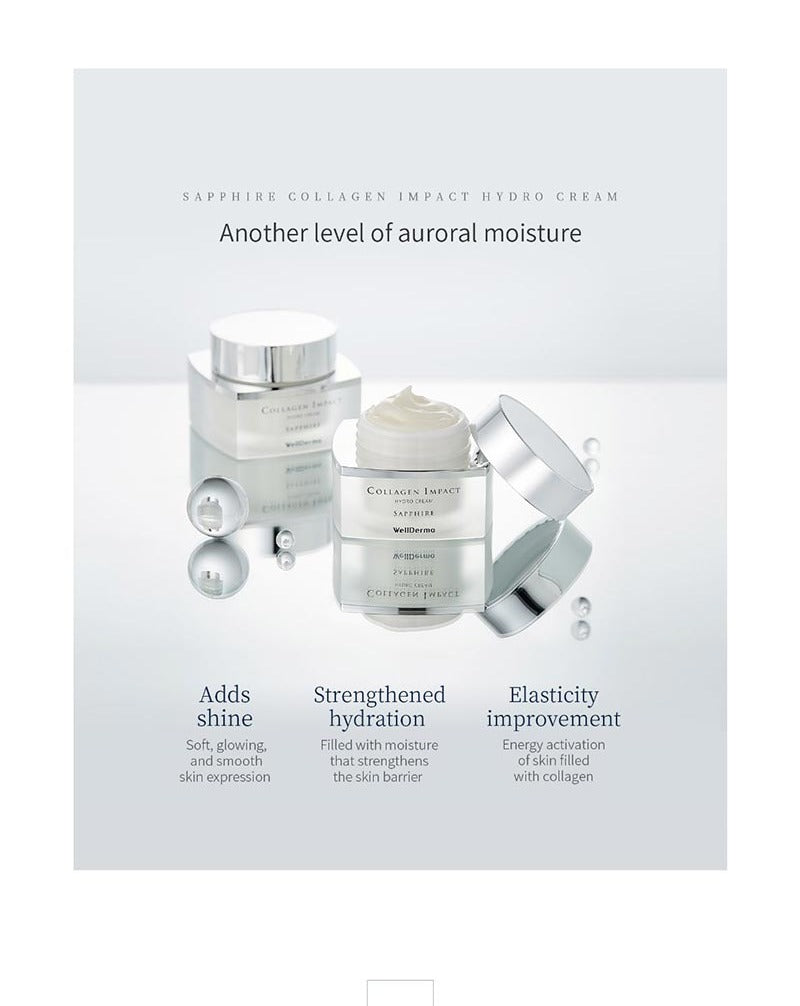 WellDerma Sapphire Collagen Impact Hydro Cream 50g