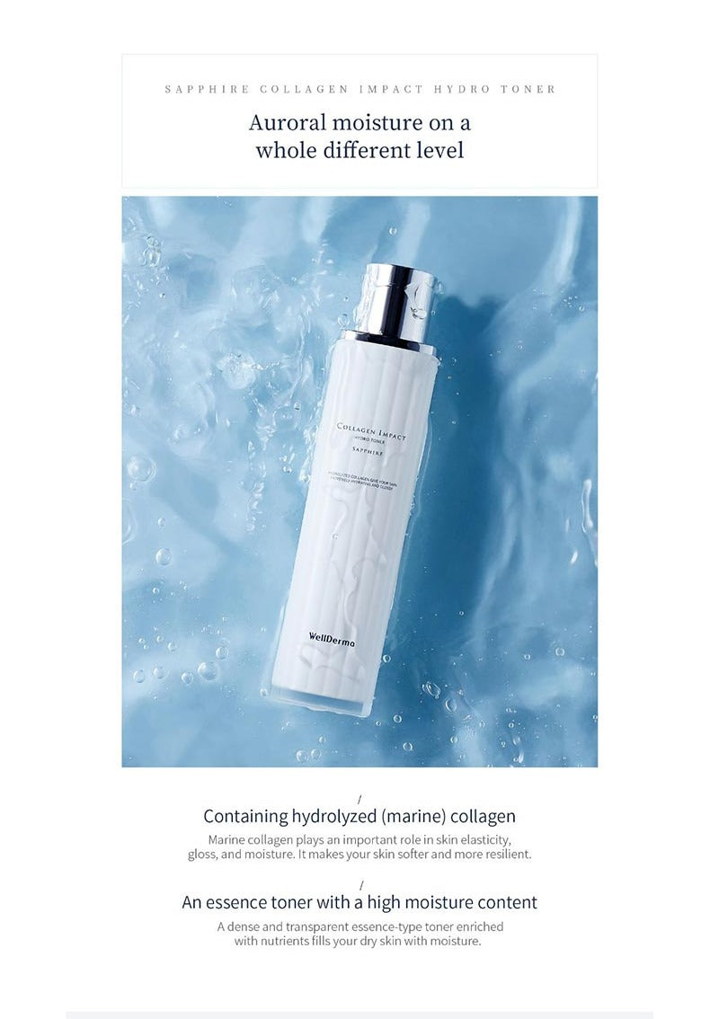 WellDerma Sapphire Collagen Impact Hydro Toner 100ml