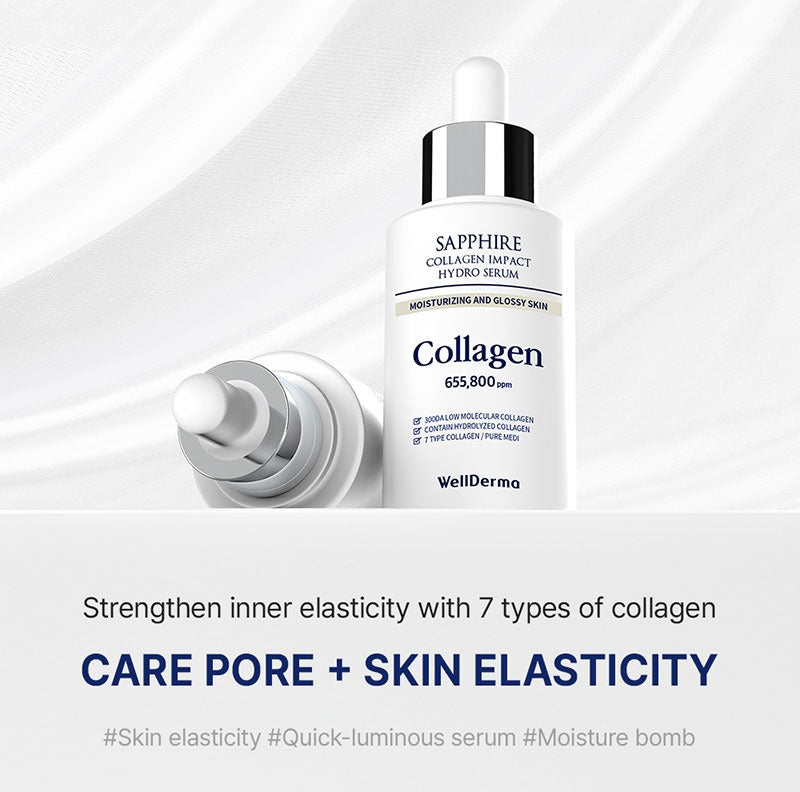 WellDerma Sapphire Collagen Impact Hydro Serum 50ml