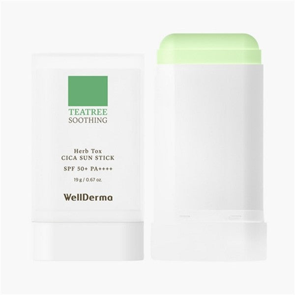 WellDerma Tea Tree Herb Tox Cica Sun Stick 19g